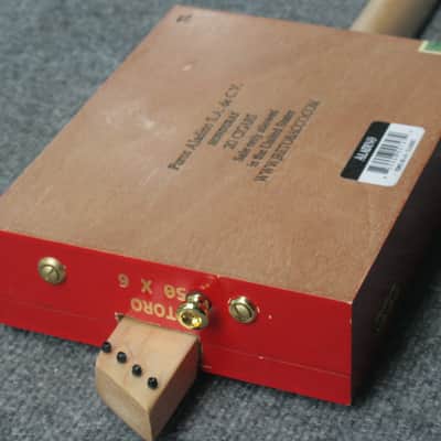 Aladino Acoustic Cigar Box Ukulele by D-Art Homemade Guitar Co. image 11