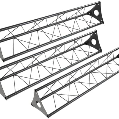 3 MR DJ LSBT5-10 5FT X 10" Triangle Bolted Truss Extension Heavy Duty DJ Lighting Truss Segment image 2