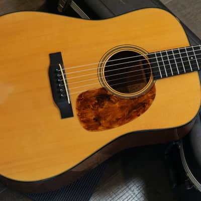 2008 Martin D-18GE Golden Era Dreadnought Acoustic Guitar Natural + OHSC image 2