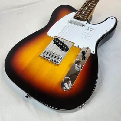 Fender Standard Telecaster Electric Guitar Laurel Fingerboard, White Pickguard, 3-Color Sunburst image 1