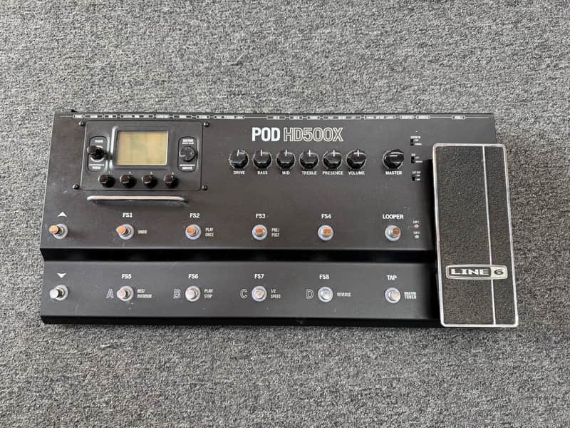 Line 6 POD HD500X Multi-Effect and Amp Modeler 2012 - 2015 - Black image 1