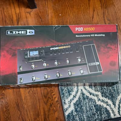 Line 6 POD HD500 Multi-Effect and Amp Modeler 2010 - 2013 - Black image 4
