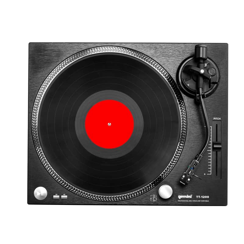 Gemini TT-1200 Belt Drive DJ Turntable image 1