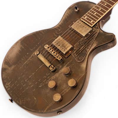 2009 James Trussart Steel DeVille - Rusty Gator Holy Back image 14