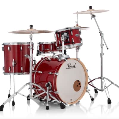 Pearl Professional Series 3 Piece Shell Pack - 20" Bass Drum SEQUOIA RED image 2