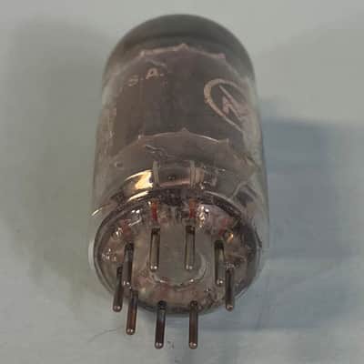 1950s RCA 12AU7 ECC82 (x2) Matched Pair Vintage Long Plate D Getter Tubes! T146 image 11