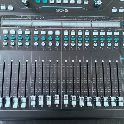 Allen & Heath SQ-5 48-Channel Digital Mixer/USB Interface 2017 - Present - Black image 2