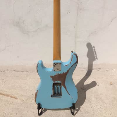 Stratocaster replica CITES Certified Brazilian Rosewood fingerboard image 4