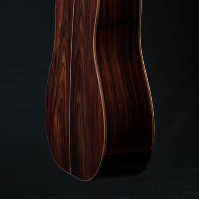 Huss and Dalton Baritone Custom Prototype #1 Wild Grain Indian Rosewood and Adirondack Spruce NEW image 24