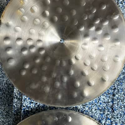 Meinl 15" Pure Alloy Extra Hammered Hi-Hat Cymbals (Pair) 2017 - Present - Traditional image 5