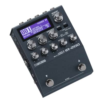 Boss IR-200 Amp and IR Cabinet Simulator Pedal image 2