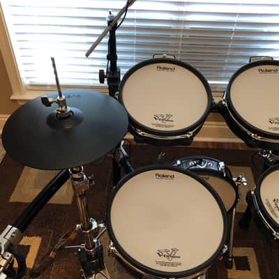 Upgraded Pads, Cymbals and rack Roland TD-25KV image 4