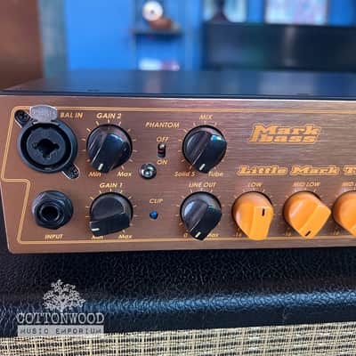 Markbass Little Mark Tube 800 Hybrid Bass Head & Classic 152 SH 2x15 Cabinet Bundle image 4