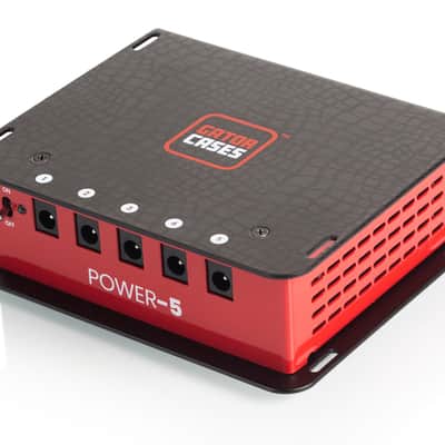 Gator Pedal Board Power Supply with 5 Isolated Outputs GTR-PWR-5 image 2
