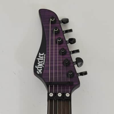Schecter Banshee GT FR Guitar Satin Trans Purple B-Stock 2501 image 4