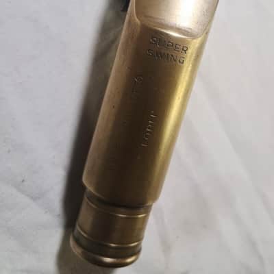 Professor O. Cellito Super Swing Alto Saxophone mouthpiece in good condition.made in Italy,1970s image 4
