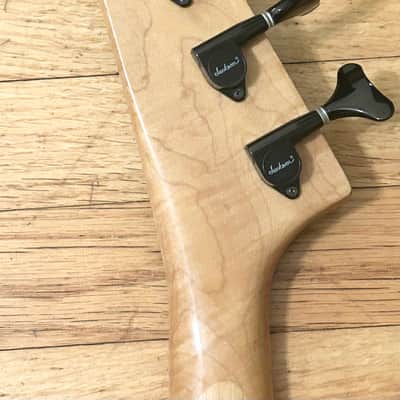 1987 Charvel 1B Red Bass MIJ Japan, W/Original Case image 6
