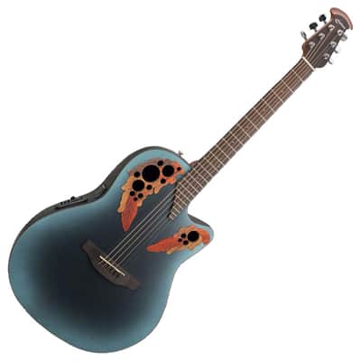 ギター Ovation Celebrity Elite CE44-RBB Ovation Celebrity Elite CE44-RBB Mid-Depth Acoustic-Electric