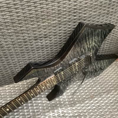 B.C. Rich Warlock / Left hand handed lefty / NJ Neck-Thru series Made In japan 24 frets floyd rose image 6