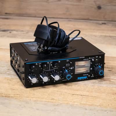 Shure FP33 3-input 2 Output Portable Stereo Mixer Field FP-33 U286444 image 2