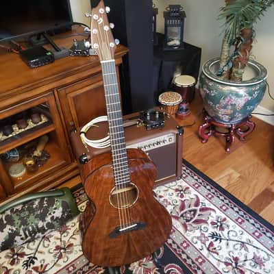 Breedlove SC20/W | 1990's Serial No. 2465 | Highly Figured Flamed Walnut | Signed Steve Henderson image 2