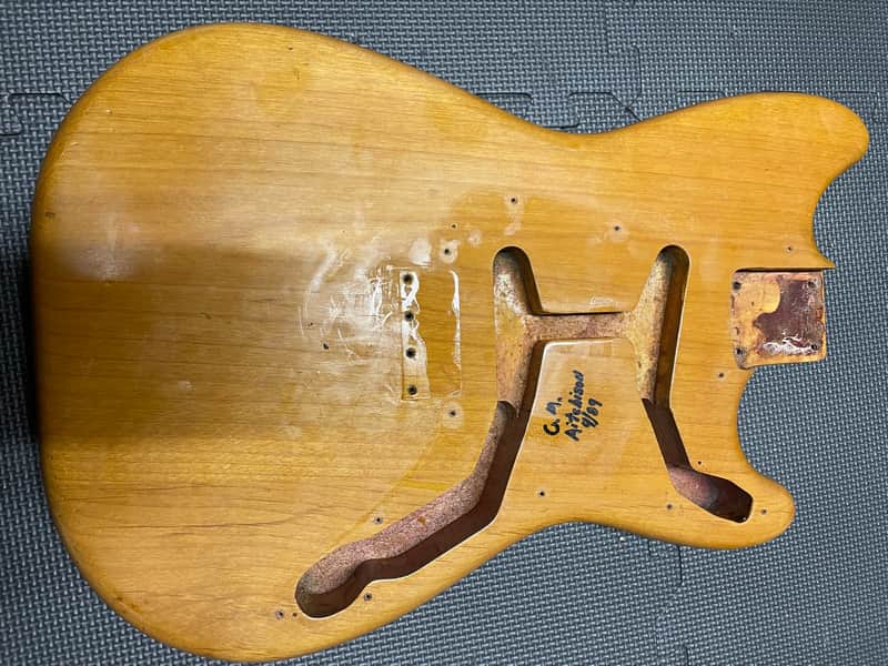 Fender Musicmaster Duosonic 1962 Body Refinished Vintage Pre CBS  1961 1963 1964 1960's image 1