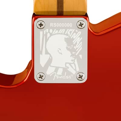 FENDER - Limited Edition Raphael Saadiq Telecaster Rosewood Fingerboard Dark Metallic Red - 0111060848 image 7