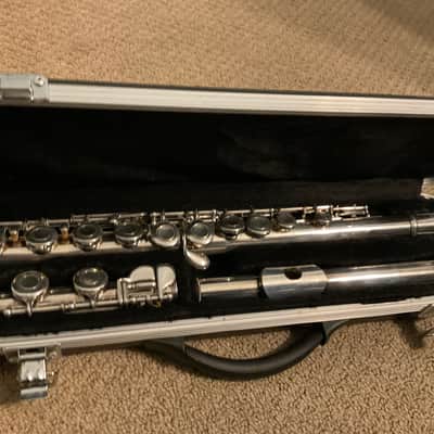 Yamaha Model 211S Closed Hole Flute All New Pads, Case image 1