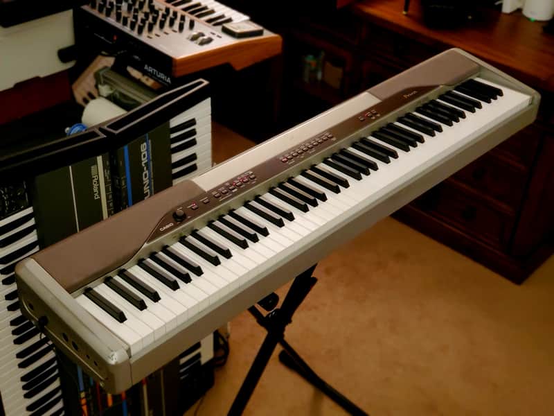 MUST SEE!!! CASIO PRIVIA PX-110 DIGITAL PIANO WITH 88 WEIGHTED KEYS GREAT FOR STUDENTS! image 1