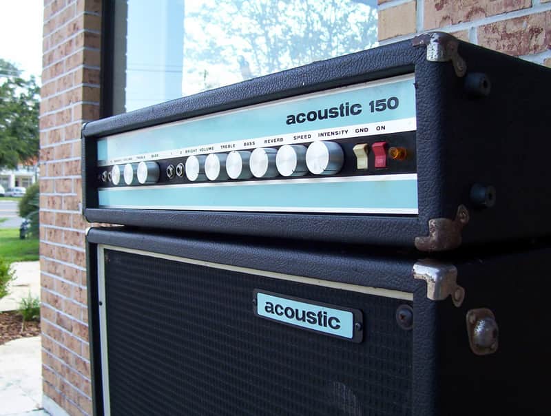 Early 1970’s Acoustic Control 150 Amp with 104 Cabinet image 1