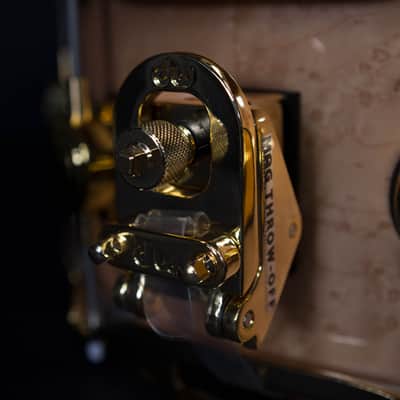DW Sheila E. Icon Snare Drum, 13" x 5.5" Gold Hardware image 4