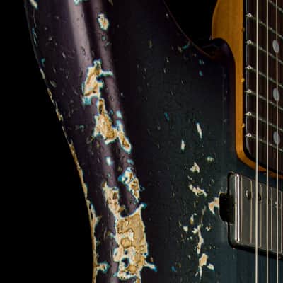 Fender Custom Shop 1966 Stratocaster SH Heavy Relic - Aged Competition Burgundy #87625 image 10