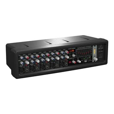 Behringer Europower PMP550M 500W 5-Channel Powered Mixer with KLARK TEKNIK Multi-FX Processor, FBQ Feedback Detection System and Wireless Option image 1