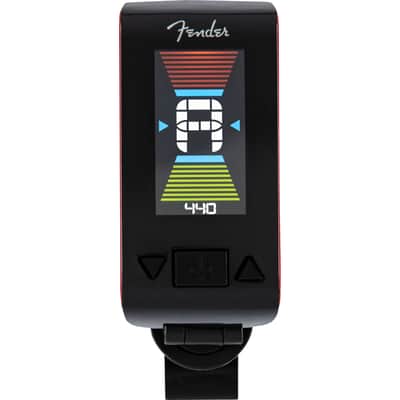 Fender Original Clip Tuner - Black & Red image 3