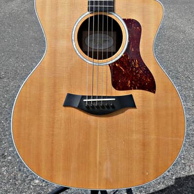 Taylor ​​214ce DLX Acoustic​ Electric ​Guitar​ ​with Original ​Taylor ​Hardshell Case​ - PV MUSIC Guitar Shop Inspected​ Setup​ with New D'Addario Strings and Tested - Plays / Sounds / Looks Great - Excellent Player in Excellent Condition image 7