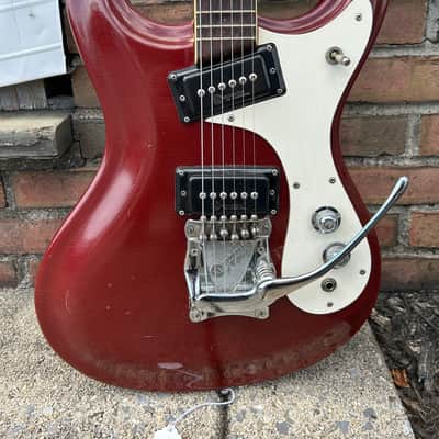 1965 Mosrite Ventures Mark I Electric Guitar - Red image 1