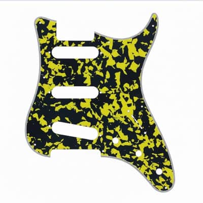 PRS Silver Sky Pickguard 8-Hole SSS - 3-Ply Mint Green image 21