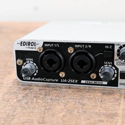 Roland Edirol UA-25EX 2 x 2 USB Audio & MIDI Interface (NO POWER SUPPLY) CG01C1Z image 3