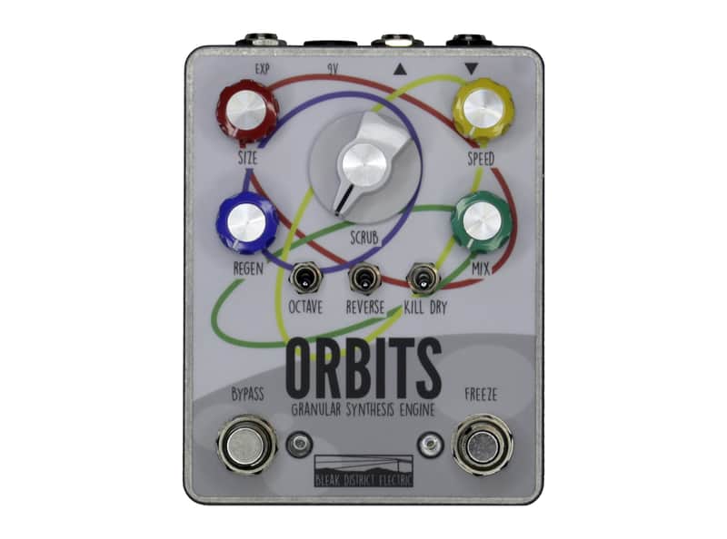 Bleak District Electric Orbits Granular Synthesis Engine Pedal image 1