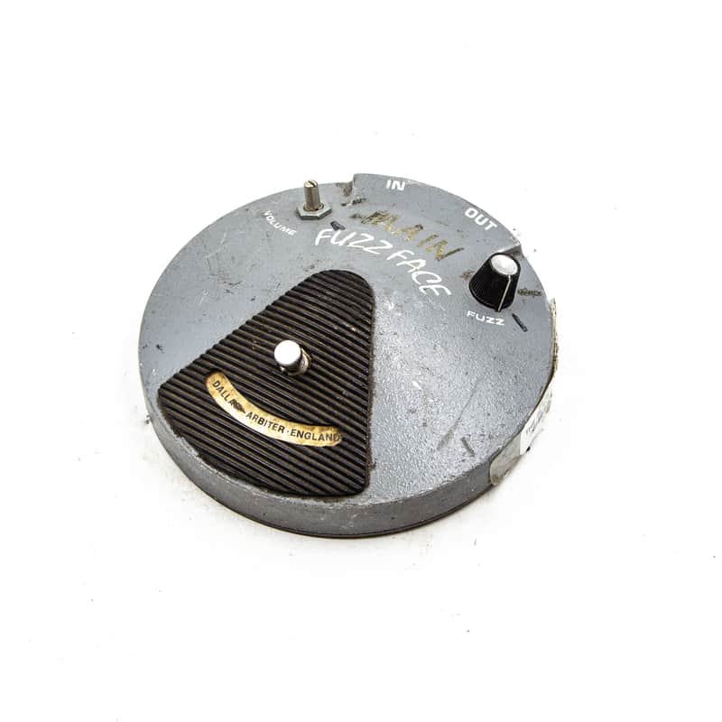 Dallas Arbiter Fuzz Face Grey Owned by Rich Robinson image 1