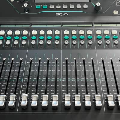 Allen & Heath SQ-6 48 Ch/36 Bus Digital Mixer w/ Road Case, Cover + iPad Holder image 4