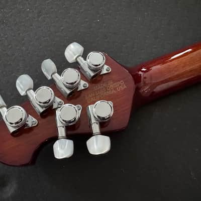 Ernie Ball Music Man JP6 BFR Koa 2012 Piezo Ebony Board image 11