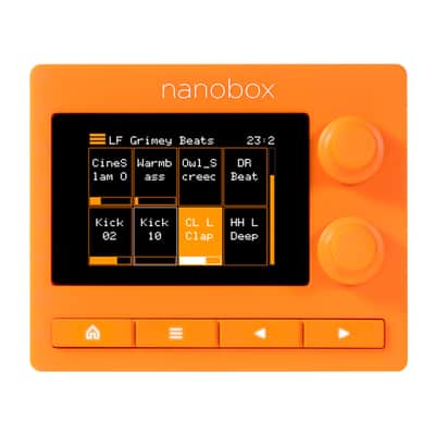 1010 Music Nanobox Tangerine Compact Multi-Sampling Instrument