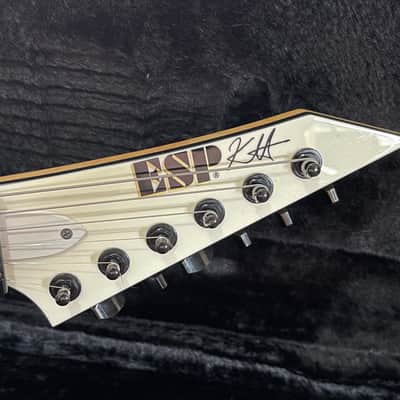 ESP Custom Shop Kirk Hammett KH-2 Ouija White image 3