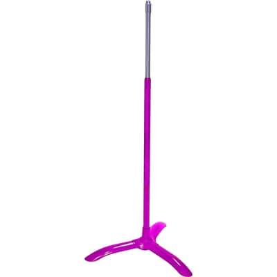 Manhasset Adjustable Height Universal Chorale Microphone Stand, Pink (3016PNK) image 1