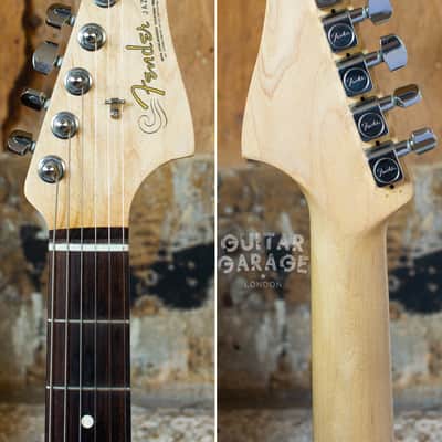 Fender USA American Professional Jazzmaster Blue Sparkle Metallic offset guitar - AVRI neck - p90 image 4