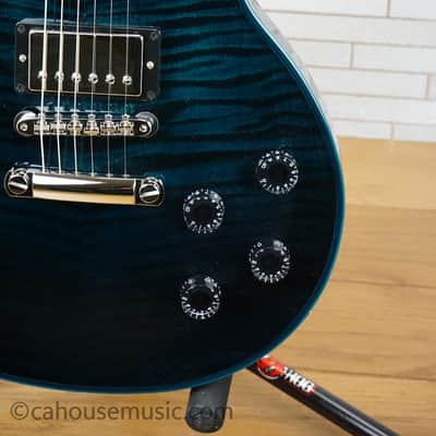 Gibson Custom Shop Les Paul Axcess Custom Figured with Stopbar Tailpiece - Peacock Widow image 5