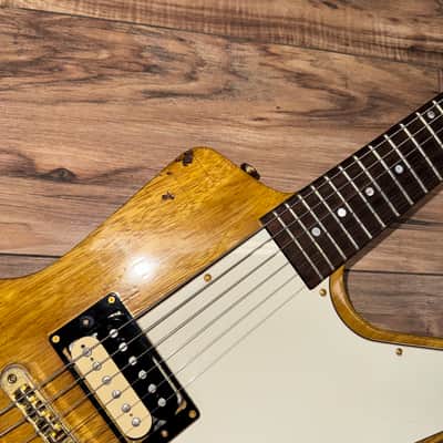 Carlino Nielsen Korina single humbucker EX #8 2019 - Korina relicd image 9