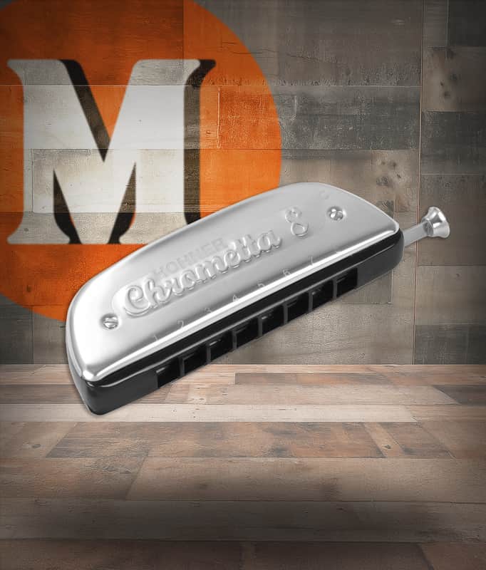 Hohner Hohner Chrometta 8 - Key Of C (250-C) image 1