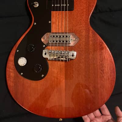 Left Handed Agile Les Paul Junior Ebony Fretboard Lots of Upgrades! image 2
